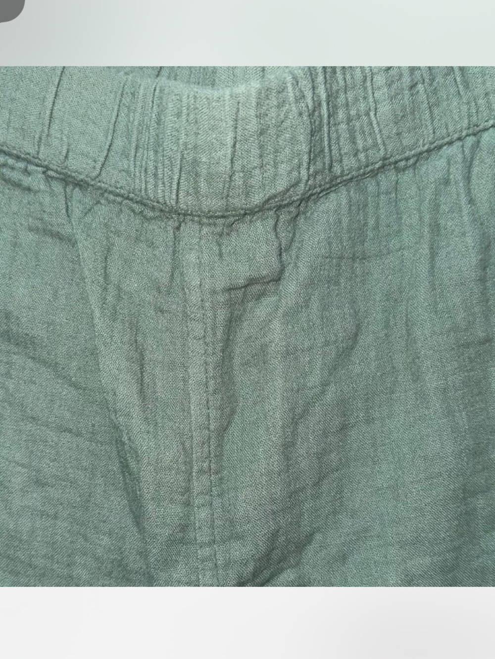 Boho Style Green Pull-on Elastic Shorts - Women’s Medium NWT - Picture 3 of 4